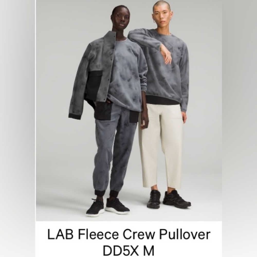 Lululemon LAB Fleece Crew Pullover